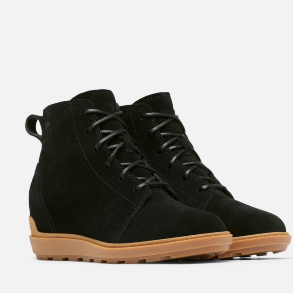 WOMEN EVI II LACE BLACK BOOTIES - Picture 2 of 7